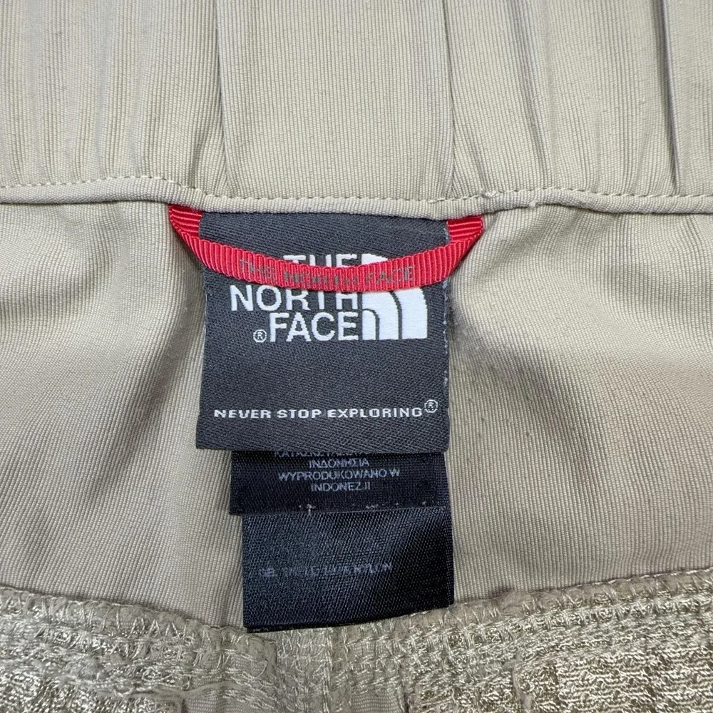 The North Face Paramount Convertible Pants Mens Small Beige Cargo Hiking Outdoor